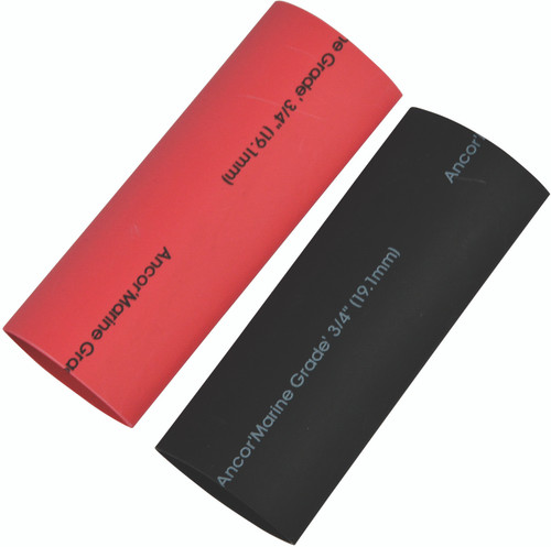 Marinco/Ancor Marine Black Heat Shrink     (4/Pk)  (Wsl) 306106