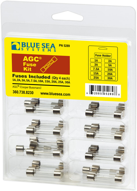 Marinco/Ancor Marine Agc Deluxe Combo Pack  (41/Pk) 5289-Bss