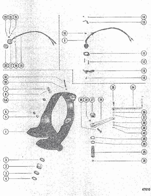 Mercury Marine Pin-Hinge (Wsl) 77123