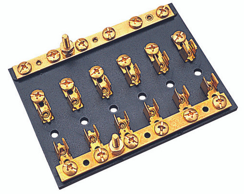 Mcdurmon Distributing Fuse/Terminal Block 6 Gang 420546-1