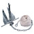 Tie Down Engineering, Inc. 10Hq Quik-Set Anchor Kit (Wsl)