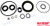Recmar Gearcase Seal Kit (Rec26-88397A1)
