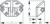 Sea Dog Marine Stainless Steel Hatch Hinge Angle Base (205282-1)