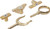 Sea Dog Marine Brass Round Horn Orlck 2 (580590-1)