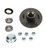 Redneck Trailer Supplies Hub Kit, 8-258-5 L44649 Bearings, Seal, Cap, Nuts, 6 1/2" Diameter Hub Flange, Painted, Bt8 1" Spindle, 1000Lb Capacity, Fits Dexter 2200Lb Axles (106325)