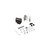 Humminbird MHX-HS Hardware Transom Hardware F/ XHS Ducers
