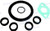 Recmar Water Pipe Gasket Kit (Rec22024)