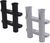 Sea-Dog Line Rod Holder 2 Rack White 325028-1