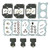 Engineered Marine Products Carburetor Repair Kit Emp 1300-09103