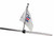 Sea-Dog Line Ss Rail Mount Flagpole - 30" 327124-1