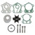 Engineered Marine Products Water Pump Repair Kit Emp 46-46209