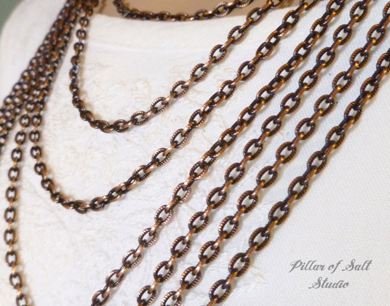 Simple Copper Chain, Men's Choker Necklace - Temu