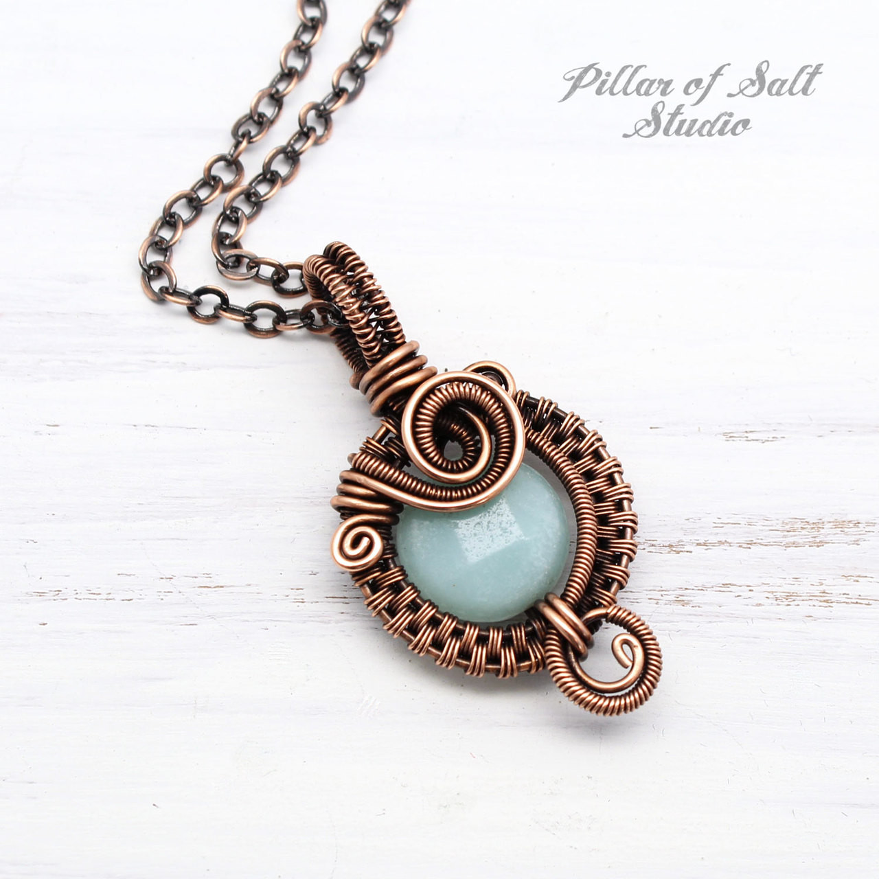 Solid Copper Chain necklace - Great option for Pendants - Pillar