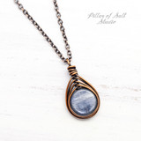 Blue Kyanite Pendant Necklace Blue Kyanite Pendant Necklace