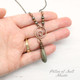 Pyrite Faceted Drop Necklace