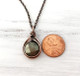 Pyrite & Copper Pendant Necklace