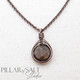 Smoky Quartz & Copper Pendant Necklace