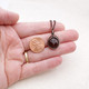Smoky Quartz & Copper Pendant Necklace