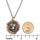 Quail Egg Nest Copper Pendant