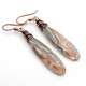 Crazy Lace Agate Teardrops