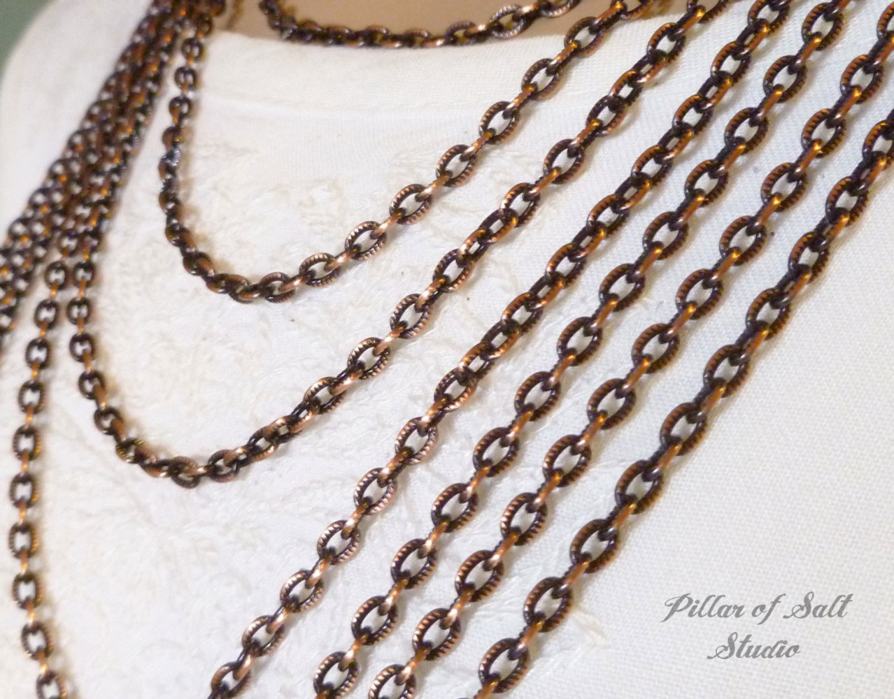 Solid Copper Chain necklace - Great 