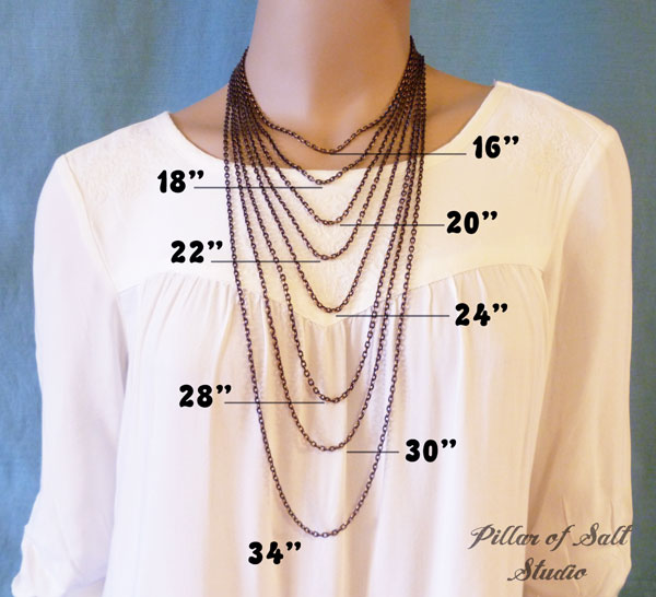 Necklace Chain Chart