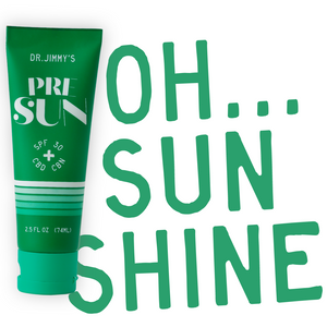 Dr.Jimmy's Pre-Sun SPF-30 + Hemp Sunscreen
