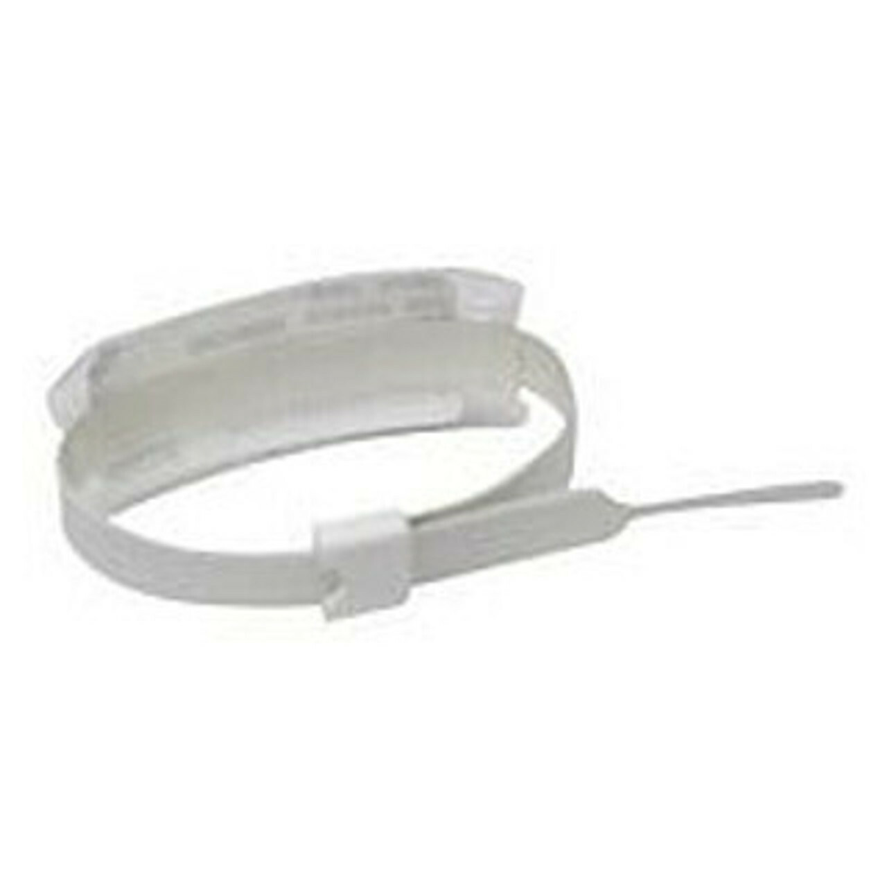 Vinyl Infant Wristband Self Locking Closure