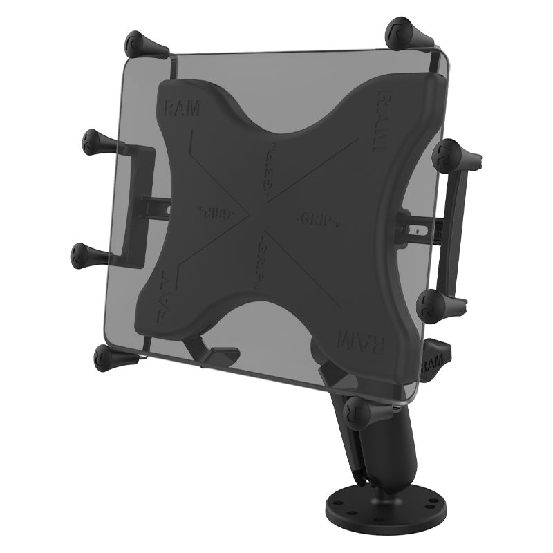 RAM X-Grip Drill-Down Double Ball Mount