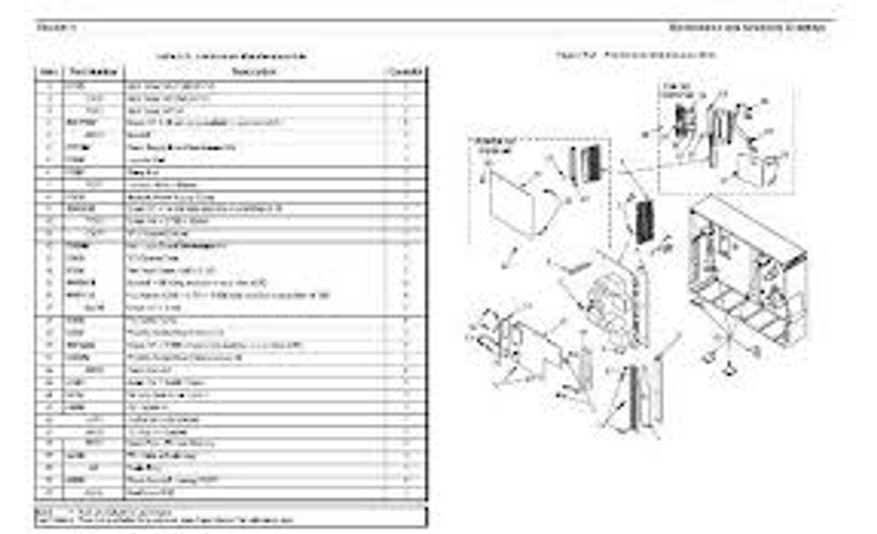 Back Panel, USB/Ethernet (Direct Thermal) | 105934-074