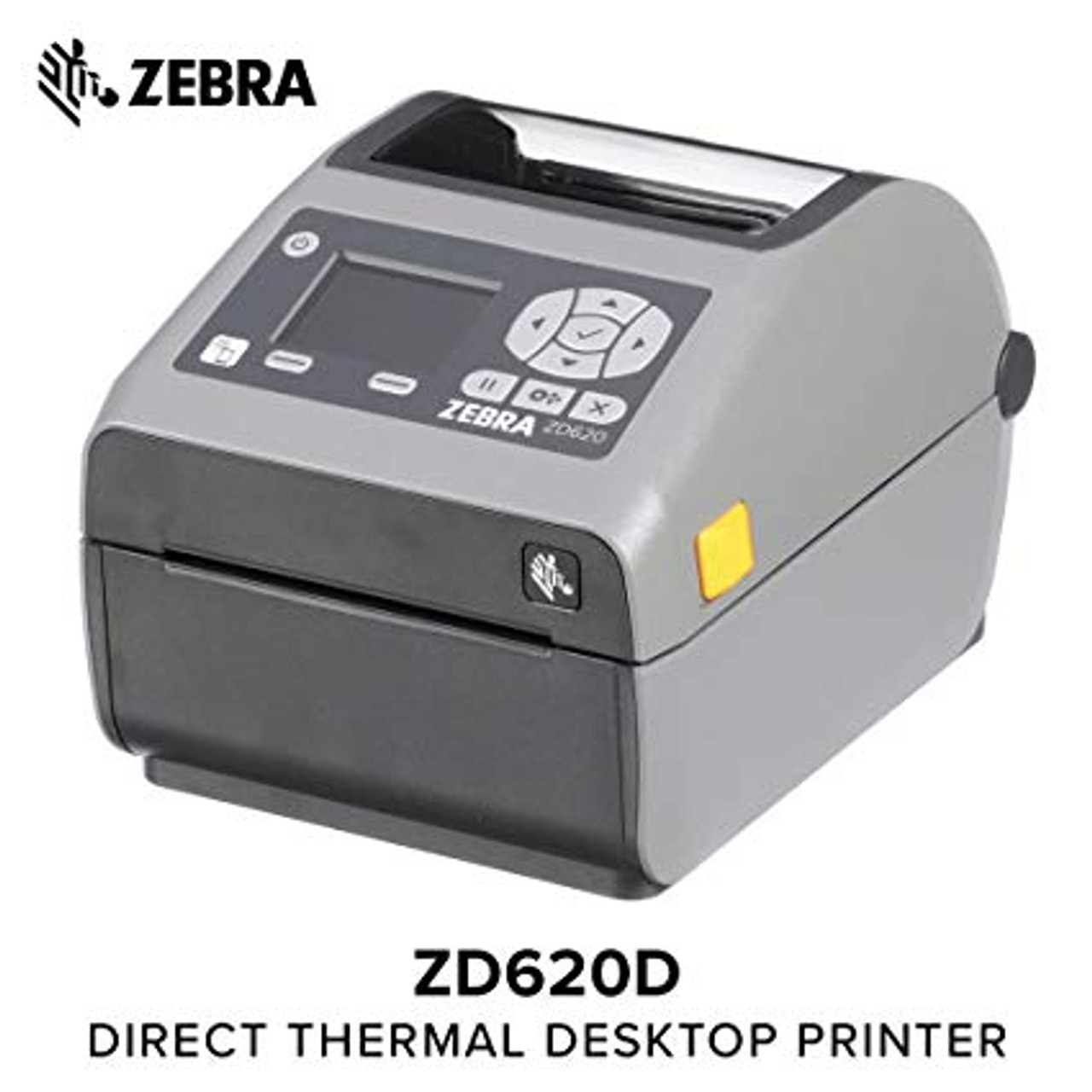 ZD620, LCD, 203DPI Barcode Printer ZD62142-D01F00EZ Zebra Barcode   Mobility