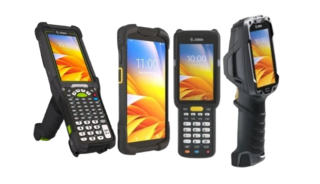 Zebra handheld computers