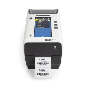 Thermal Transfer Printer (74M) ZD611, Healthcare, Color Touch LCD; 203 dpi, USB, USB Host, Ethernet, 802.11ac, BT4, USA/Canada, US Cord, Swiss Font, EZPL | ZD6AH22-T01B01EZ