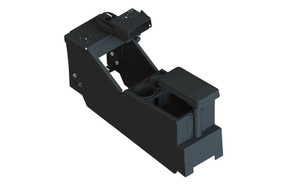 KIT - 2020+ Ford Utility Low Profile Console Box with Cup Holder and 6" locking slide arm |7170-0734-05 | 7170-0734-05