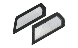 2018+ Dodge Durango Poly Window Guards  | 7160-1708 | 7160-1708