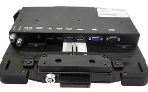 Panasonic Toughbook 20 Trimline Laptop Vehicle Docking Station DUAL RF with Screen Lock Arm (7300-0192) | 7300-0191-22 | 7300-0191-22