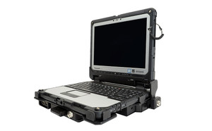Panasonic Toughbook 33 Trimline Laptop Vehicle Docking station Full Port Replication, NO RF with Screen Lock and LIND auto power adapter (7300-0197) | 7300-0387-30 | 7300-0387-30