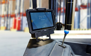 KIT: Zebra ET50/51 55/56 10" Powered Cradle (7160-0818-04) and LIND 20/60 VDC Isolated Power Adapter (#7300-0467) | 7170-0525 | 7170-0525