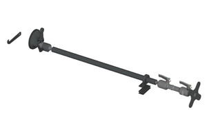 Suction Cup with Dash Support and Dogbone with 75MM Mounting Plate | 7170-0942-01 | 7170-0942-01