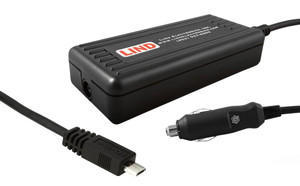 LIND 12-32Vdc CIG LIGHTER power adapter for the Panasonic FZ-T1 computer. 5Vdc output voltage, 2 amps output current. Micro USB plug. REPLACES 18800. | 7300-0446 | 7300-0446