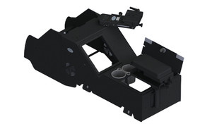 KIT- 2021+ Chevy Tahoe Wide Body Console Kit with Breakaway Rear Armrest, Cup Holder, Phone Mount, and Mongoose 9" XLE | 7170-0848-08