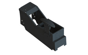 KIT - 2020+ Ford Utility Low Profile Console Kit with Cup Holder, Rear Armrest, 6" LSA-Short | 7170-0734-15