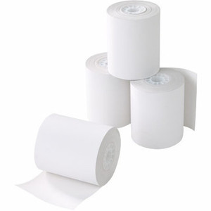 Receipt, Paper, 3in x 55ft (76.2mm x 16.8m); DT, Z-Select 4000D 3.2 mil, High Performance Coated, 0.5in (12.7mm) core, 55/roll, 36/box, Plain. Requires 0.5 core adapter when using in ZQ500 series printers. | 10011044