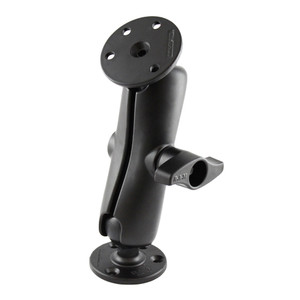 RAM® Double Ball Mount with Two Large Round Plates - D Size Medium | RAM-D-101U