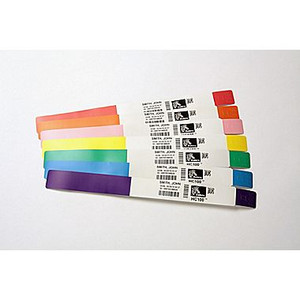 10004443-5 Zebra Z-Band Direct (Pink) 1x11 Synthetic Label 6/Case | 10004443-5