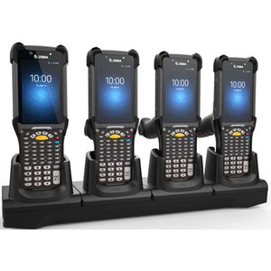 MC93 4SLOT CHARGE ONLY SHARECRADLE. REQUIRES: LEVEL VI POWER SUPPLY PWR-BGA12V108W0WW, DC CORD CBL-DC-381A1-01 AND COUNTRY SPECIFIC 3 WIRE AC LINE CORD. | CRD-MC93-4SCHG-01