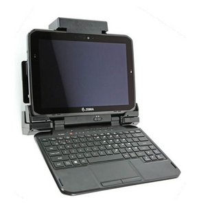 ET8x Vehicle Dock Solution with Top Clamp and Barrel Lock with 2 keys. Includes 7 Port Expansion Module, Power Module and 12V CLA cable. Power Supply other than 12V sold separately. | CRD-ET8X-VEHDK1-01