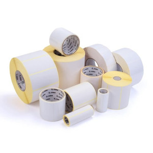 Label, Paper, 4x1.25in (101.6x31.8mm); DT, 8000D Lab, Coated, Permanent Adhesive, 3in (76.2mm) core, 3600/roll, 1/box, Plain | 10025352