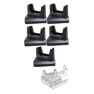 TC22/TC27 Charge and Communications (Ethernet) Cradle Cups. Includes 5 user swappable cups with shims pre-installed.| CRDCUP-TC2L5E-01 | CRDCUP-TC2L5E-01