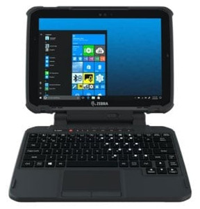 ET8X 2-in-1 Attachable Rugged 82 Key Keyboard with Multi-Color Backlight and 6 Additional Programable Keys.  Spanish. | KYB-ET8X-2IN1-ES1-01